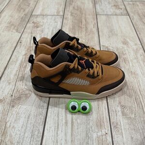 NEW Nike Air Jordan Spizike Low Flax Baroque Brown Black